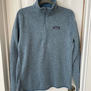 Patagonia Better Sweater 1/4 Zip Steam Blue